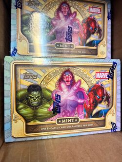 Topps Marvel MINT hobby box