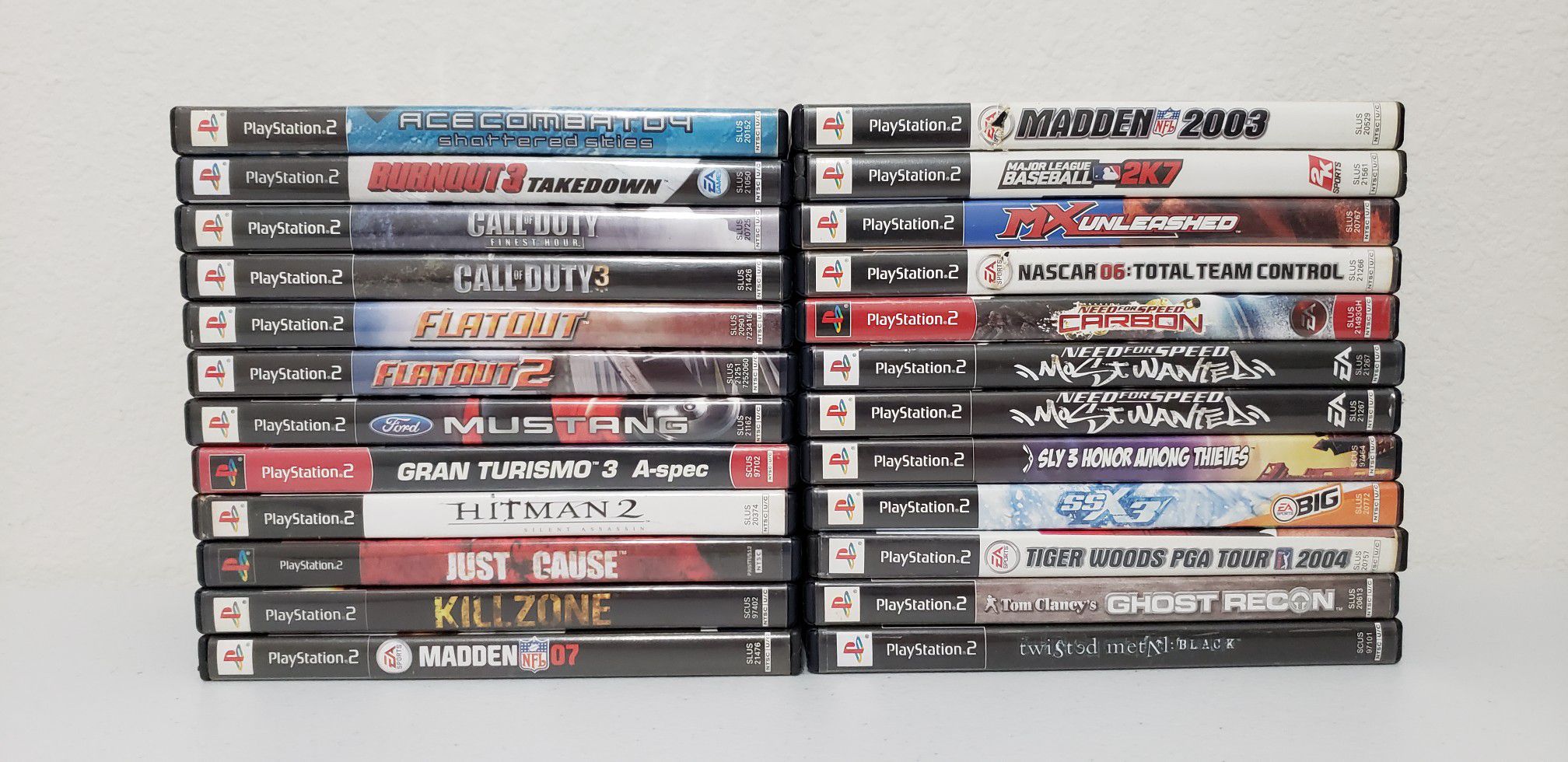 24 Playstation 2 Games