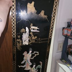 Oriental lacquer wall panals