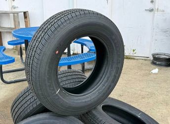 FREE DELIVERY 5 New Tires Bridgestone all season 255/70/18 99% Tread fits tundra sequoia Sahara
