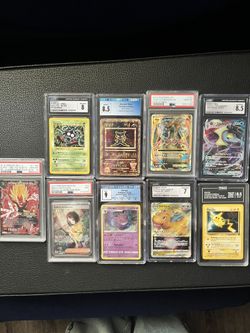 Pokemon Card Slabs