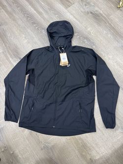 ASICS Road Packable Women’s Jacket Hooded Full Zip Performance Black Sample Rare