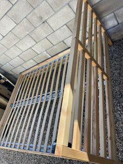 Luroy Bed Frame Comes With Bed Base (Queen)