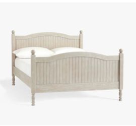 Pottery Barn Kids Catalina Bed, Full, Brushed Fog