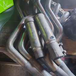 Long Tube Headers To Camaro 2014 Ss