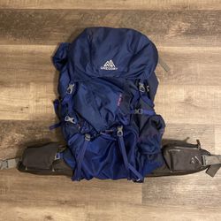 MSRP $300 Women’s Backpacking Pack (Gregory Deva 60 with Comfort Hip Belt)