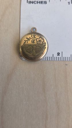 Vintage Double-heart Stretch Bracelet And Locket