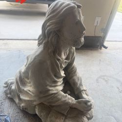 Jesus Statue Concrete 