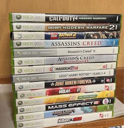 Xbox 360 video game bundle