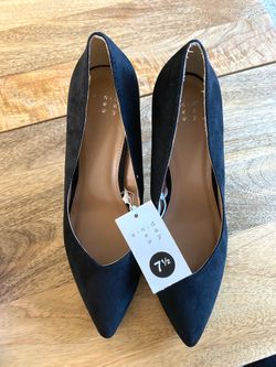 Brand New - Target Black Suede Heels