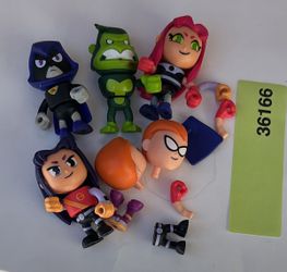Spin Master Teen Titans Go! Mini Figure Lot