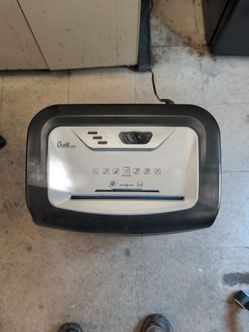 Heavy duty quill office paper shredder