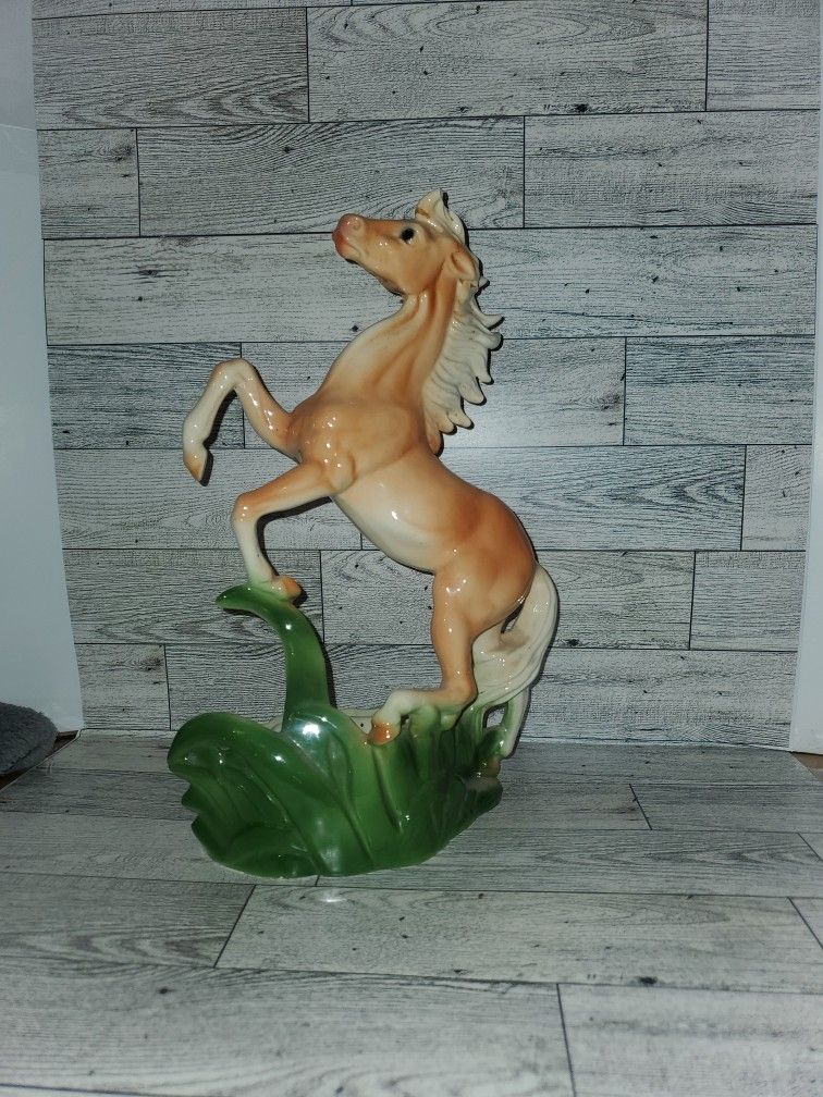 Vintage Horse Planter Made In USA