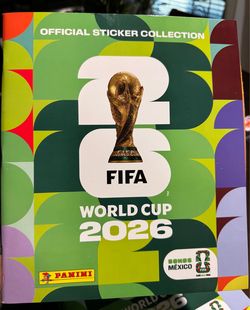 Soft cover Mexico and USA panini sticker Book
