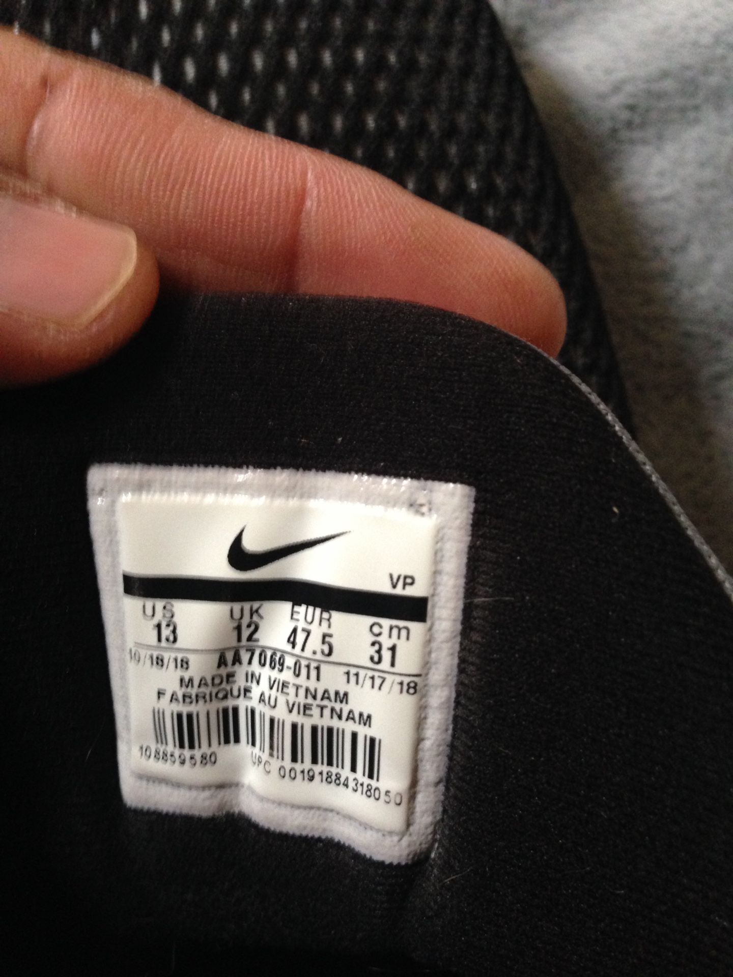 Nike Air Precision size 13