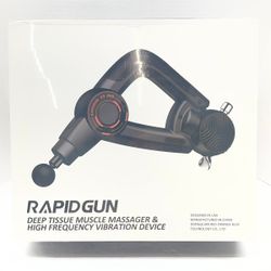 RAPIDGUN R3 PRO DEEP TISSUE MUSCLE MASSAGER 5 SPEEDS SEALED NEW (CMP127718)