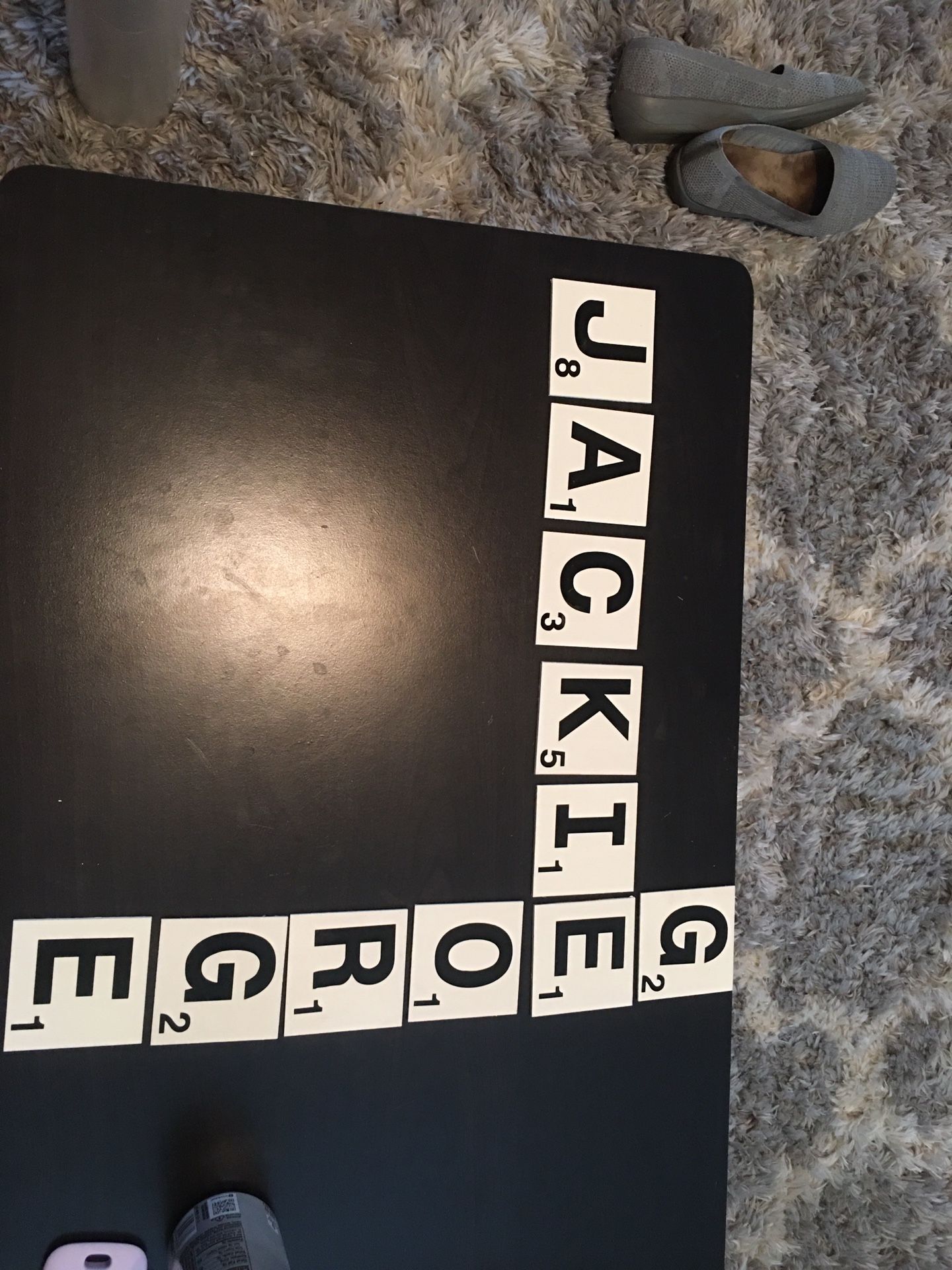 Scrabble wall art decor