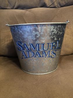 SAMUEL ADAMS GALVANIZED BUCKET