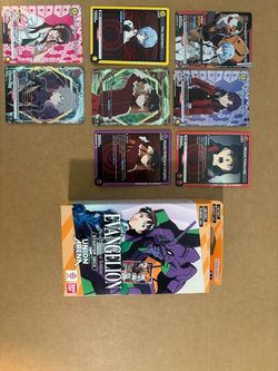 Evangelion Union Arena Starter Deck with extra foil cards