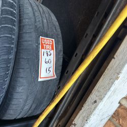 195/60/15 One Tire Used 