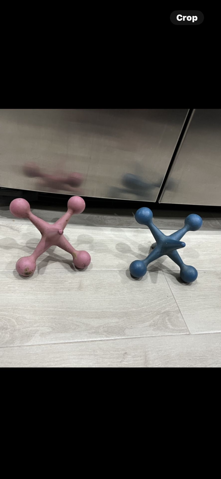 Two Very Heavy Jacks. Could could be used for doorstops