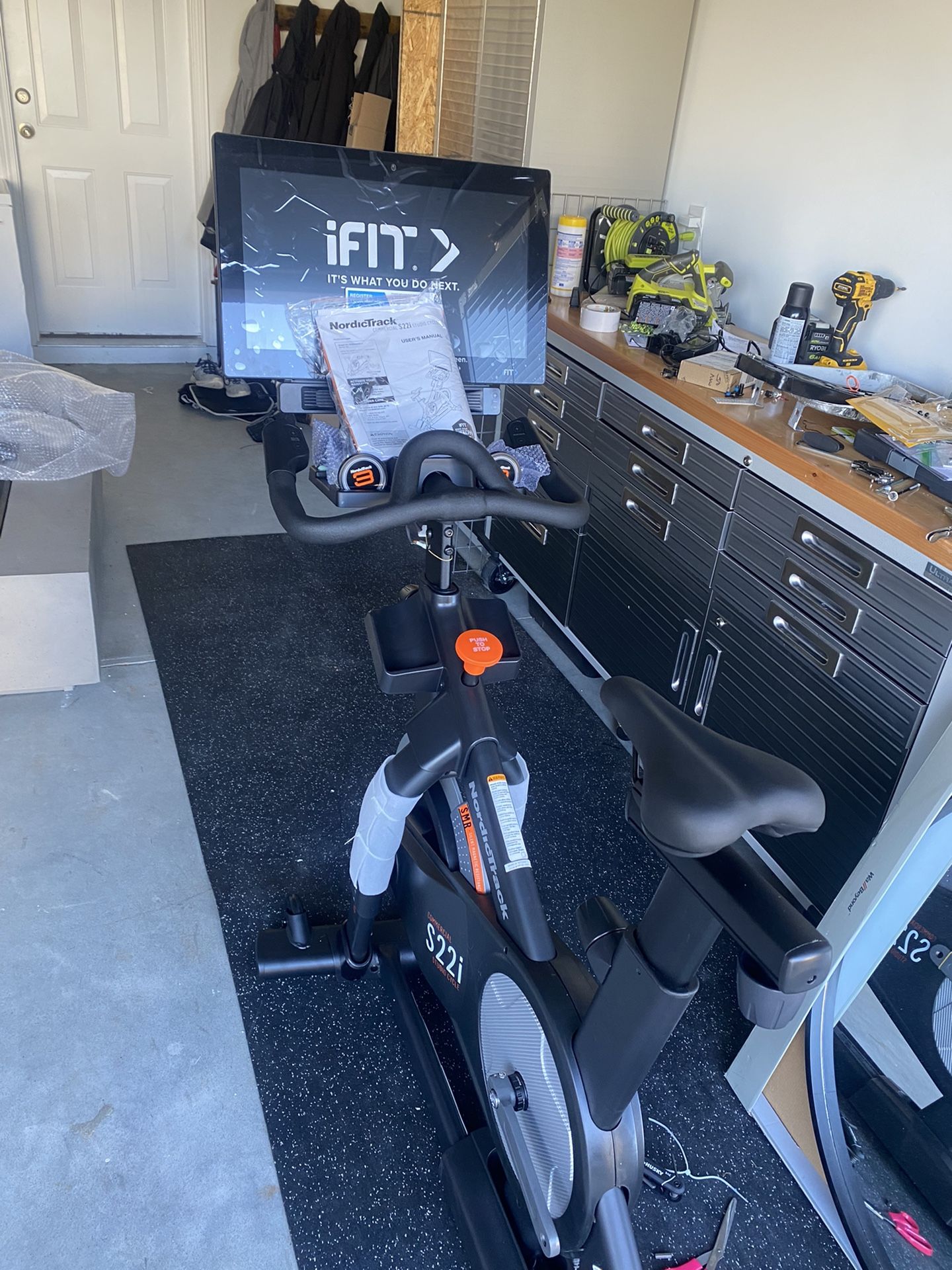 NordicTrack S22i Commercial Studio Cycle Brand New 1 Year iFit Subscription included