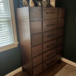 Wood dresser 