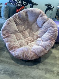 World Market Papasan  LIKE NEW