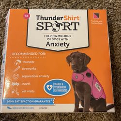 XS fuchsia, dog thunder shirt