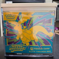 Ascended Heroes Pokemon Center ETB Elite Trainer Box Sealed w/ Brightroom Case