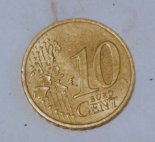 Rare 2002 10 Cent Euro