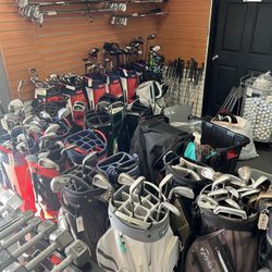 Lots Of Used Youth & Adult Golf Clubs & Bags - Prices Vary Check Out Our Store 
