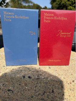 Maison Francis Kurkdjian 724 and Baccarat