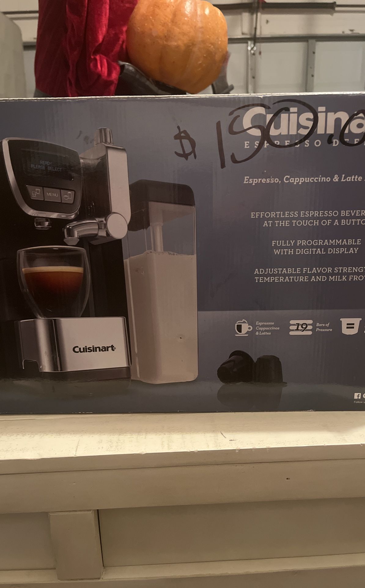 Cuisinart Expresso, Cappuccino & Latte Machine