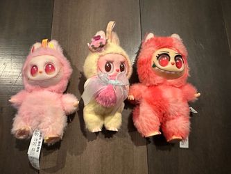 Labubu Pop Mart monsters kit of 3