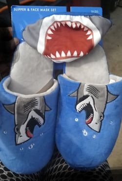 Kids Slippers and Mask