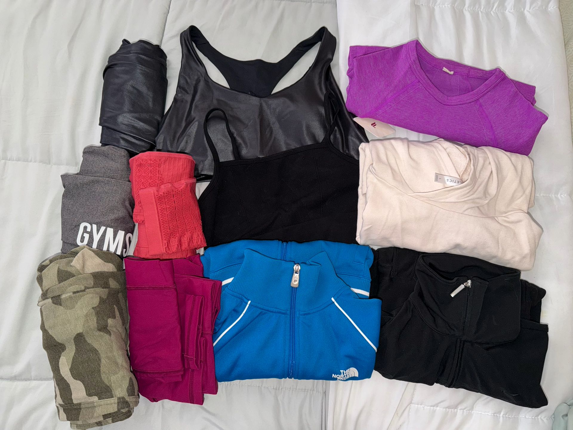 Gymshark/Fabletics/VS/Nike/NF