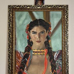 Custom Oil Painting On Canvas Signed By Artist 