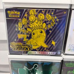 Surging Sparks Etb Elite Trainer Box Pokemon 