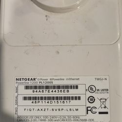 NetGear Powerline For Router And Wifi