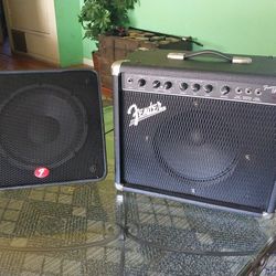 FENDER FRONTMAN 25R PR 225 75W Electric Guitar Amp + Fender 1270 Stage Monitor