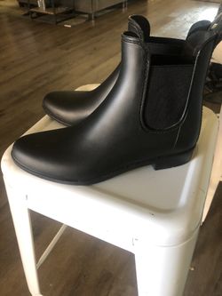 Black Rain Boots