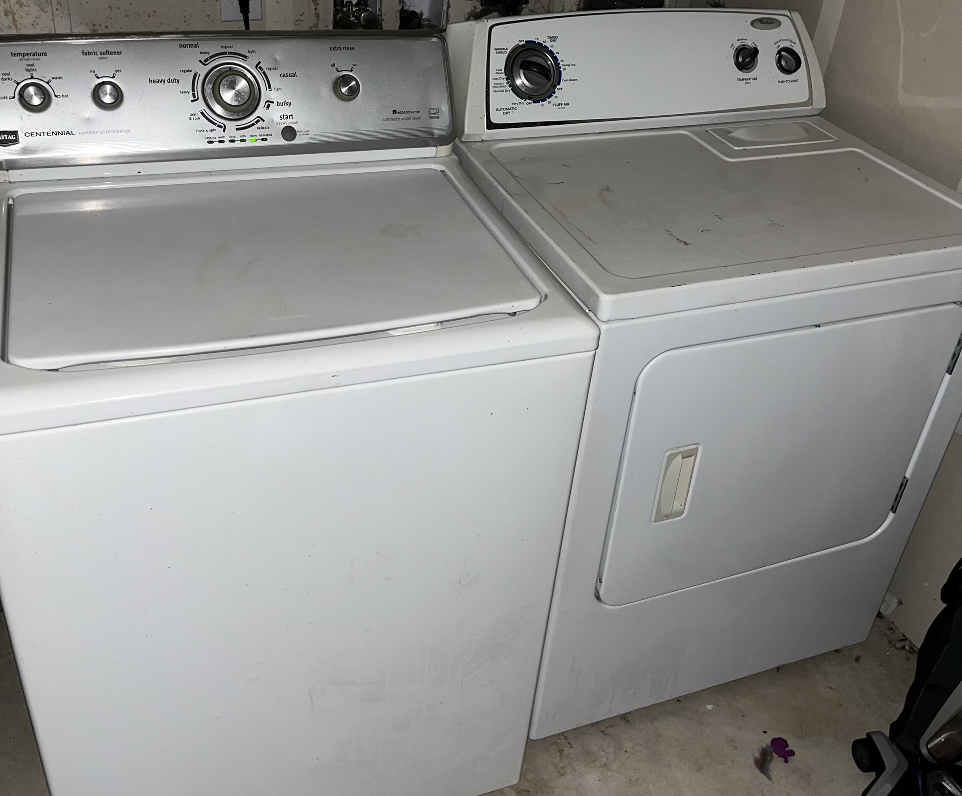 Washer And Dryer