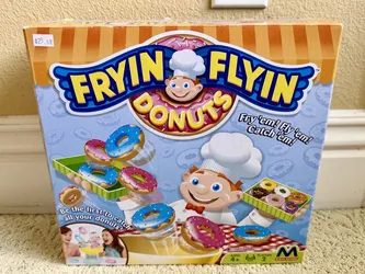 Maya Games Fryin' Flyin Donuts Board Game for Families "Sealed, Packaging"