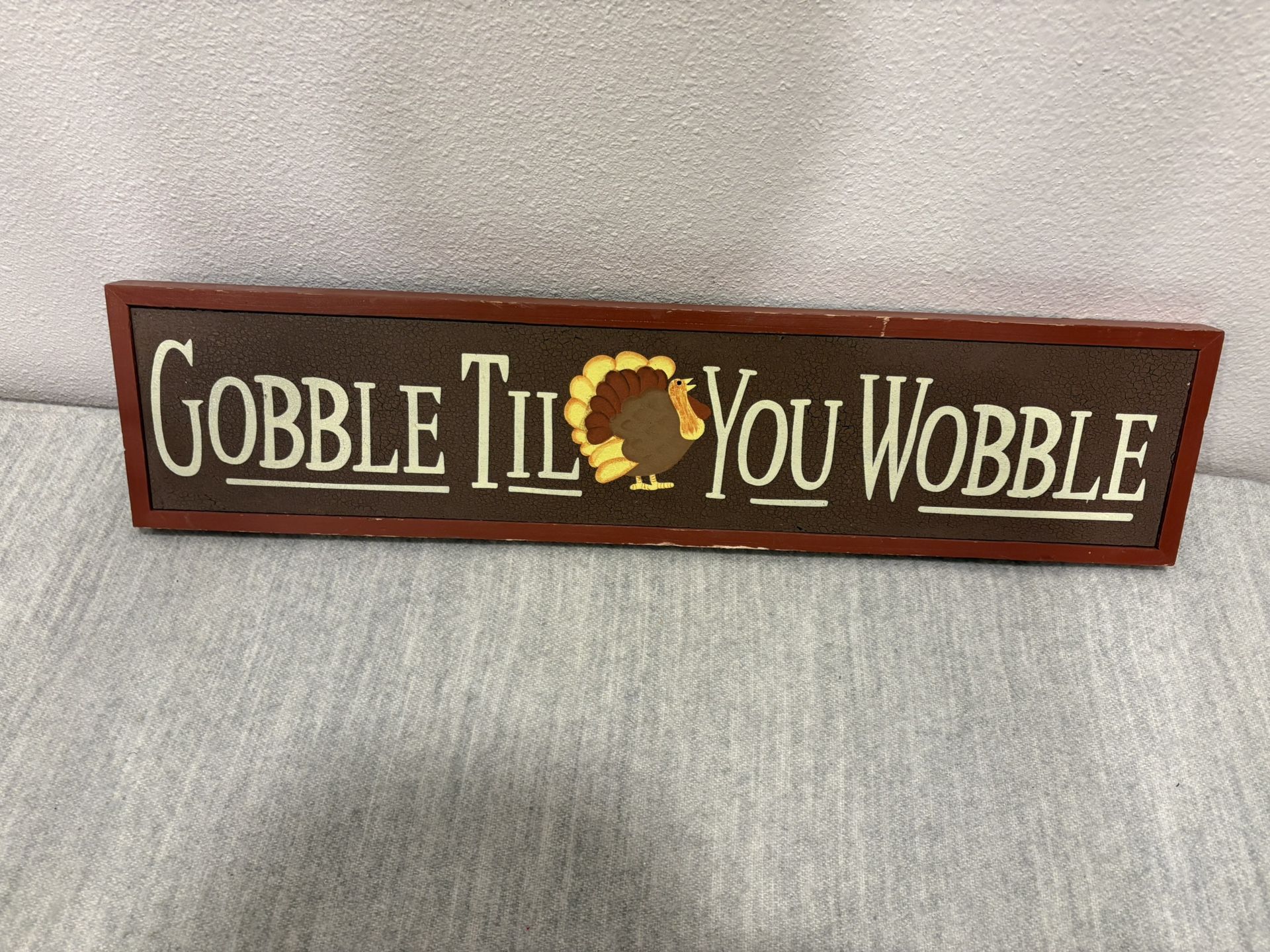 Thanksgiving turkey Wood Sign - Home Decor - Simi valley 