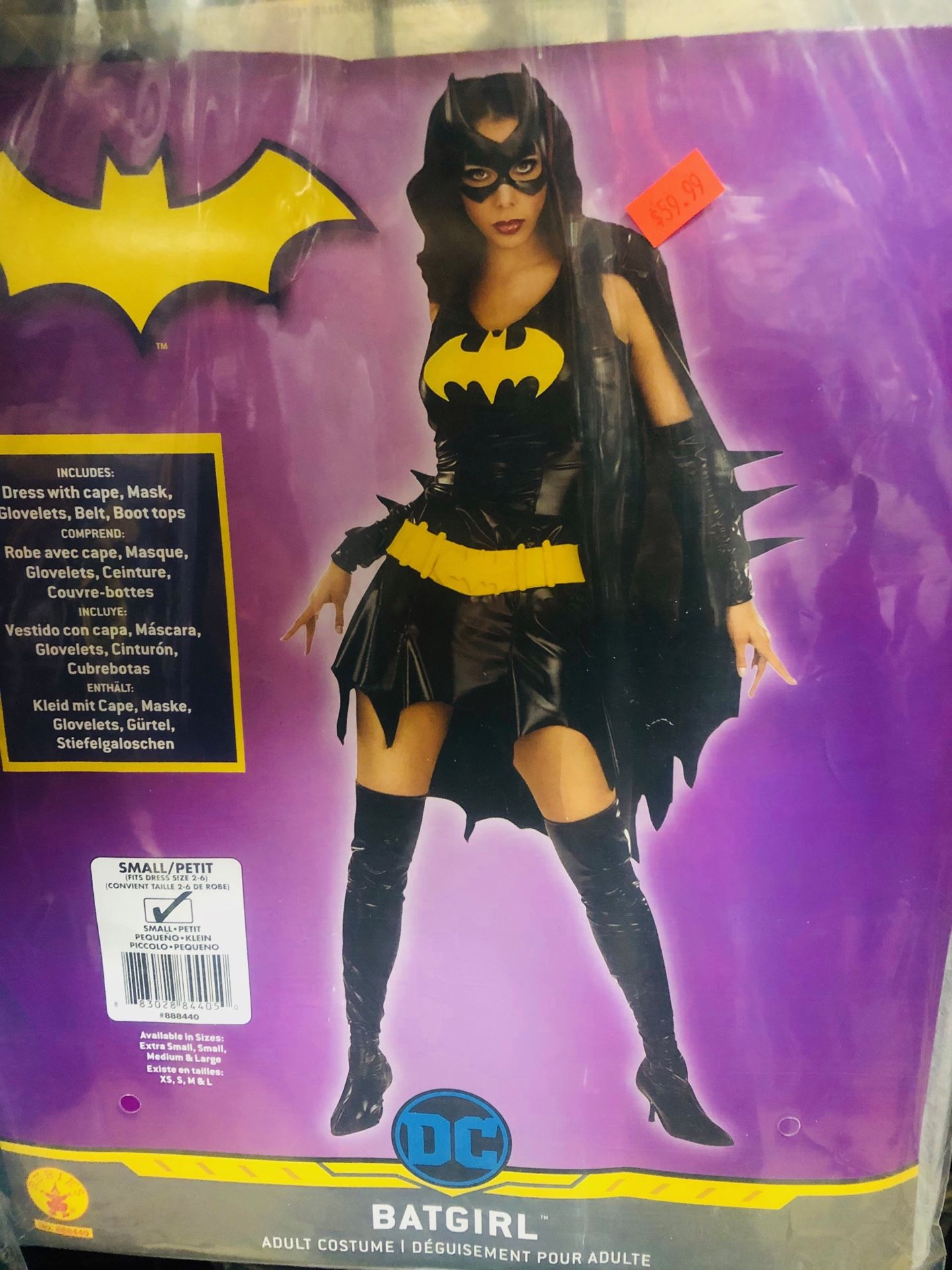 Batgirl. Bath chica talla chica Size small