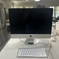 iMac 2017 Retina 4k 21.5 Inch with Keyboard