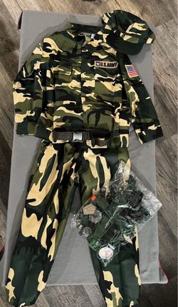 Kids U.S. Army Costume w/ Accessories (New)
