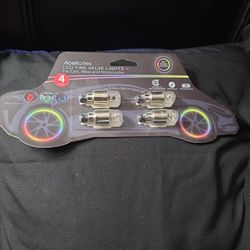 4 led tire valve light for car or bikes and motorcycles $8
