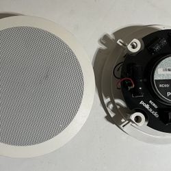 Polk Audio RC60i 2 Way Premium In Ceiling 6.5 Inch Round Speakers - Pair (White)